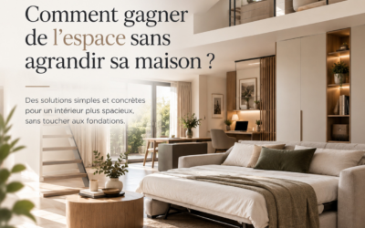 Comment gagner de l’espace sans agrandir sa maison ?